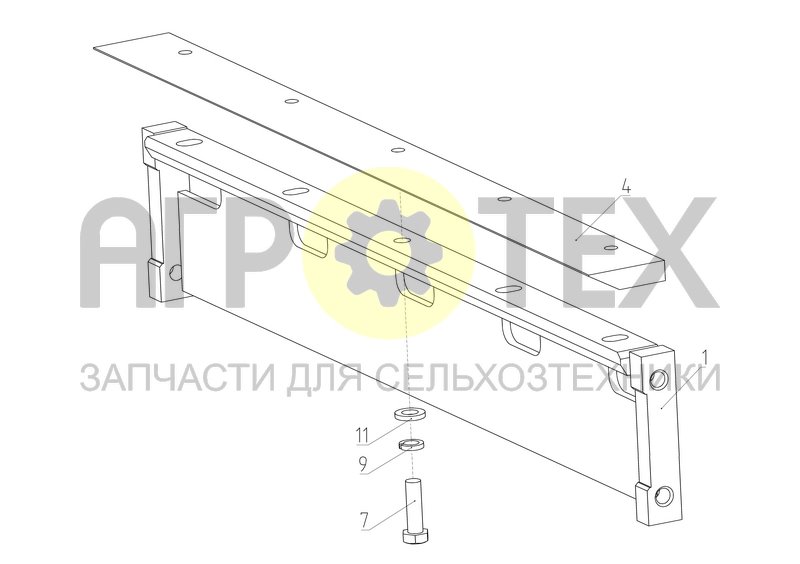 Чертеж Съёмник (1401.01.01.130)